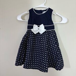 - Jillian’s Closet sz   18 month dress for special occasions navy and white